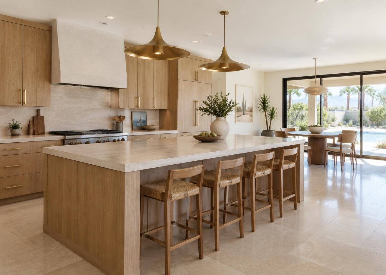 After: The 1980s kitchen